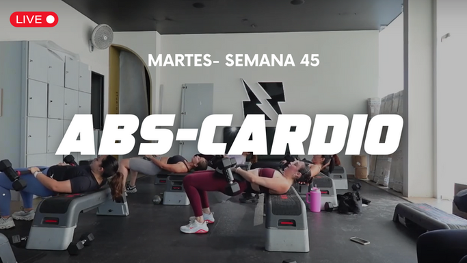 MARTES: Abs y cardio